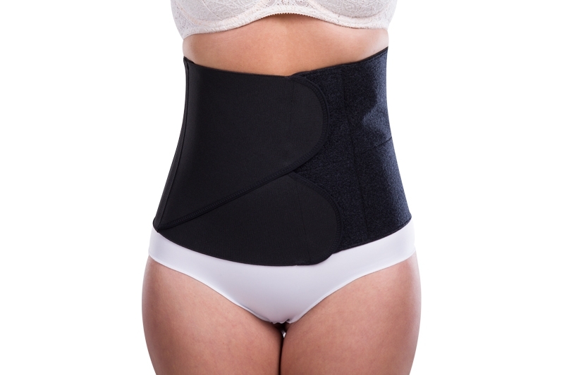 Kompresívny pooperačný brušný pás KPress na suchý zips - Lipoelastic.sk
